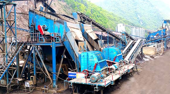 650 t/h Aggregates Production Line for Hydropower Station at Chongqing
