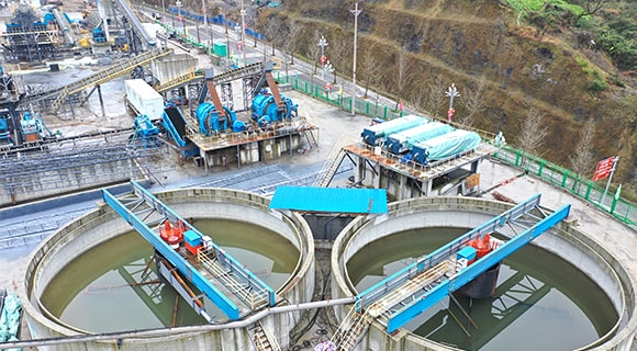 570 t/h Limestone Crushing and Grinding Production Line at Szechwan Province, China