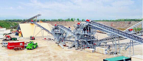 450t/h Construction Aggregates Production Line in France