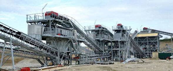 450t/h Construction Aggregates Production Line in France