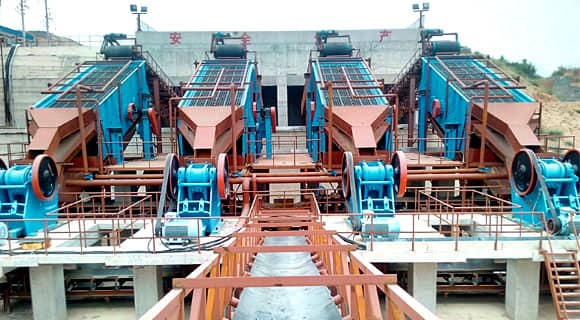 1200t/h Crushing and Screening Production Line at Shaanxi Province, China