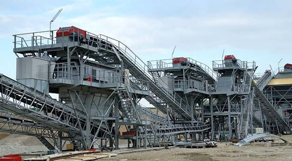 450t/h Construction Aggregates Production Line in France