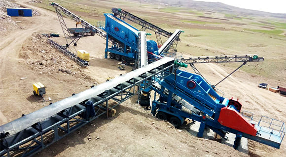 Georgia and Armenia Sand and Stone Production Line