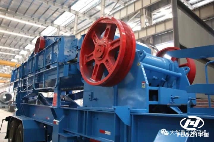 mibile crushing plant