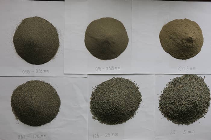 gravel particle size