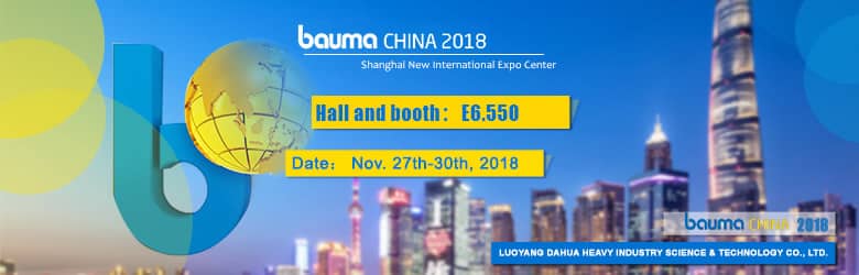 bauma China 2018