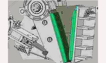 jaw crusher chamber