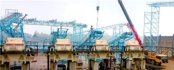 mining crusher production line