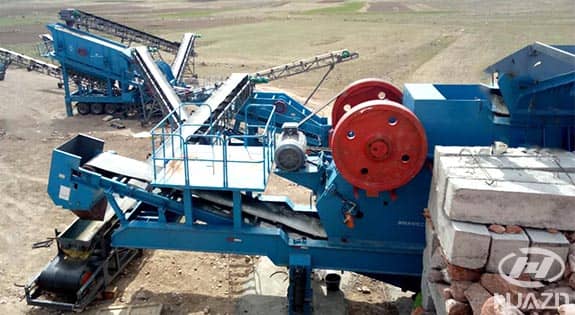 ASJ-E jaw crusher application 2