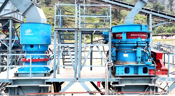 GPY cone crusher application 2