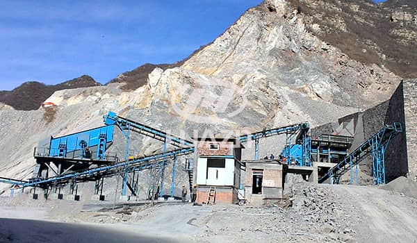 limestone crushing line