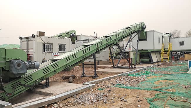 construction waste treatment crusher