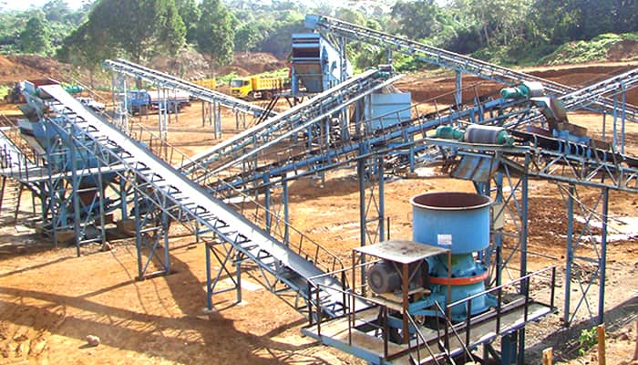 sand and stone production line