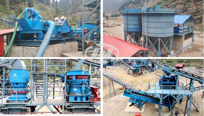 sand and stone production line