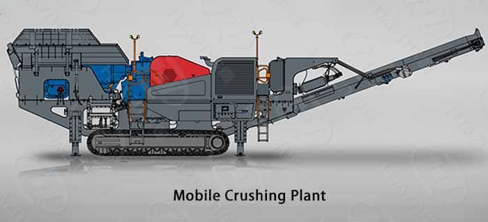 mobile crushing plant