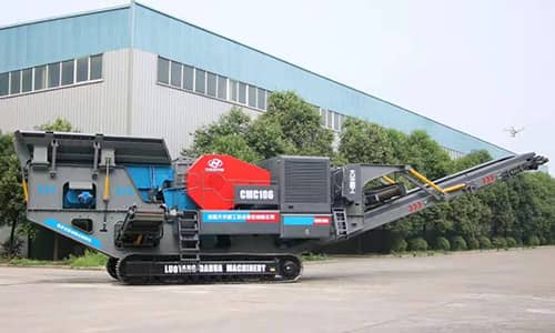 mobile crushing plant