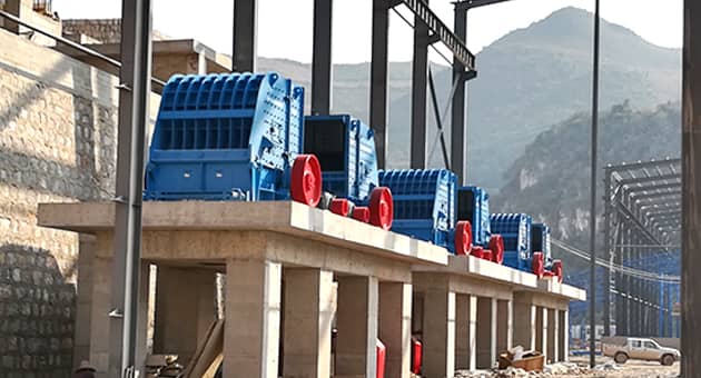 impact crusher installation