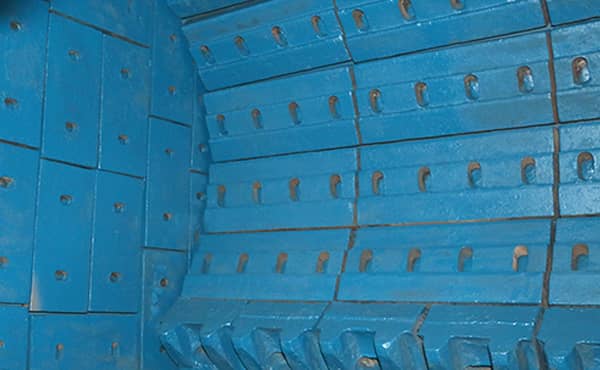 impact crusher impact plate