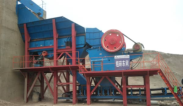 jaw crusher stone production line