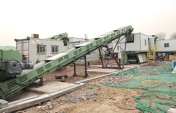 construction waste treatment crusher