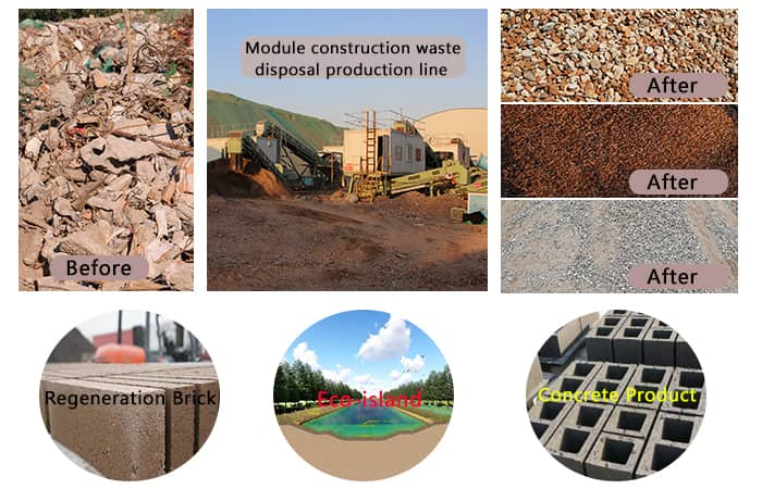 construction waste treatment 