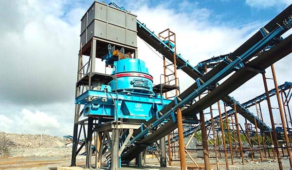 vertical impact crusher 