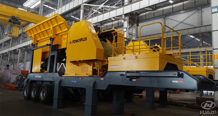 mobile crushing plant advantage