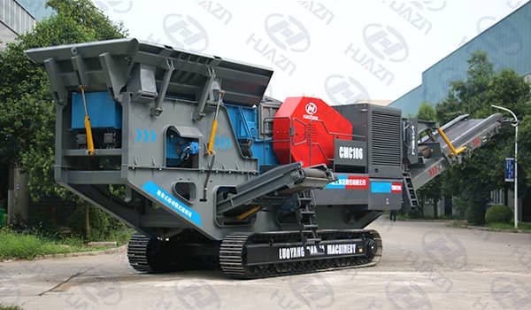 mobile crusher used field