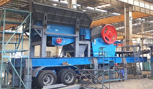 mobile jaw crusher 