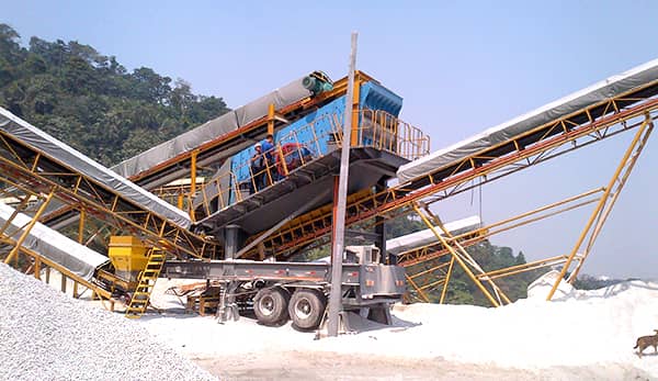 Luoyang Dahua mobile crusher advantage