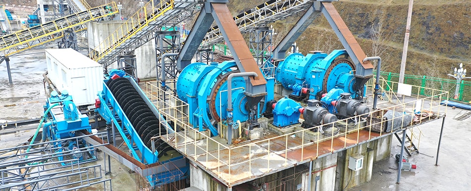 570 t/h limestone crushing and grinding production line