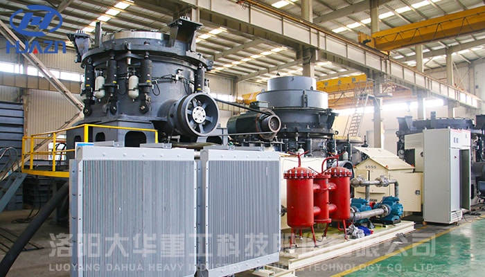 cone crusher tested successfully