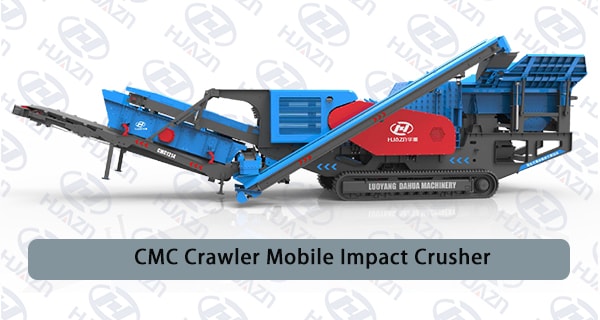 crawler mobile impact crusher machine