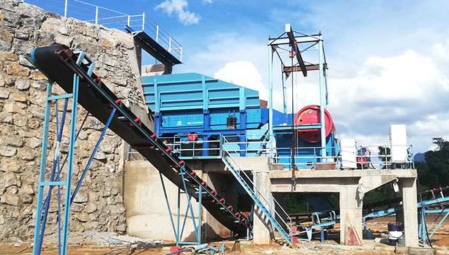 small stone crusher production line