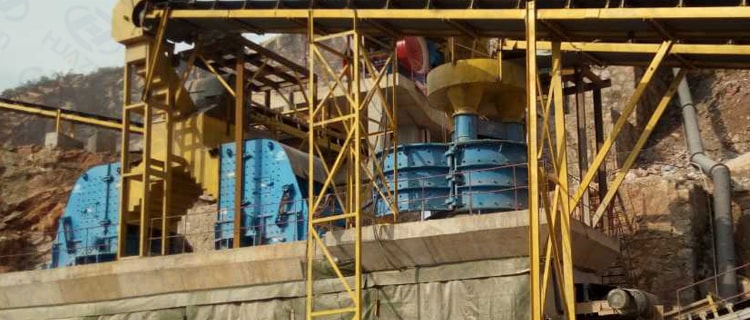 complex crusher application site