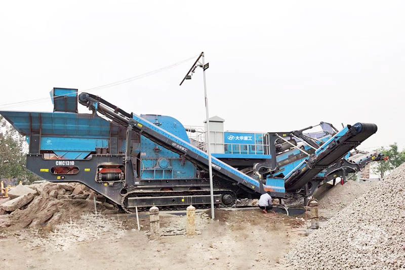 crawler mobile crusher machine