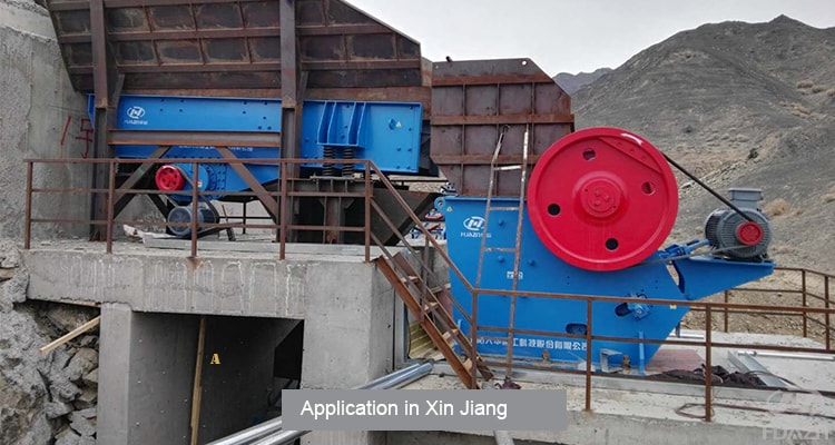 JC stone jaw crusher machine