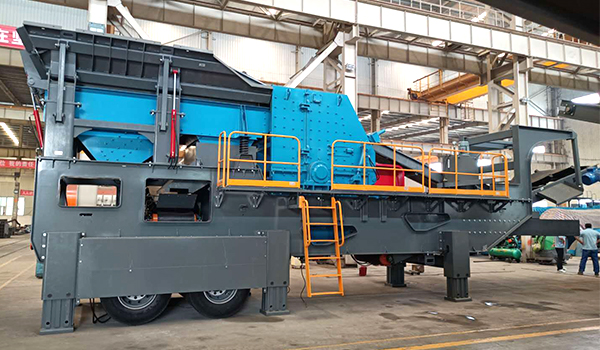 mobile crushing plant