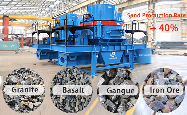 sand making machine features