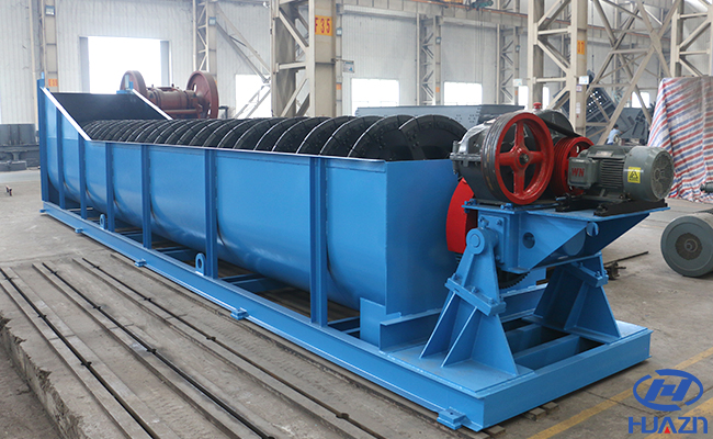 spiral screw sand washer