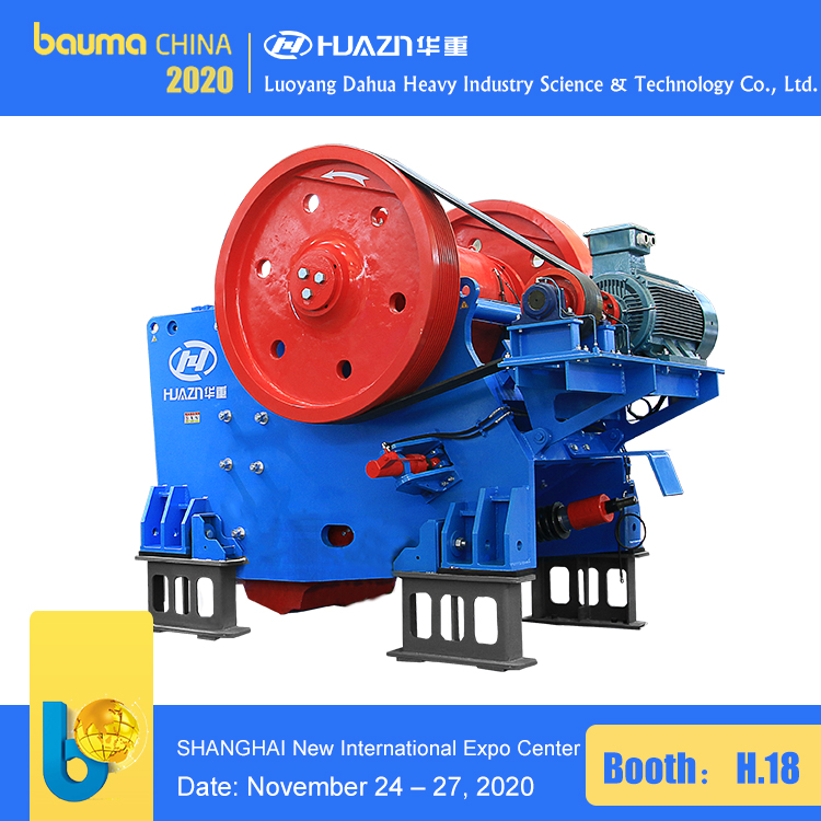 large scale jaw crusher