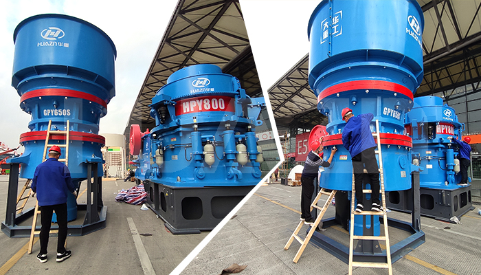 cone crusher install