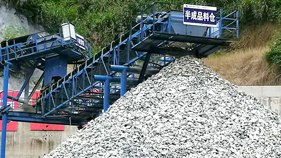 granite crusher production line