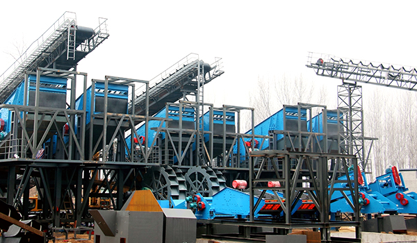 stone crushing and screening machine