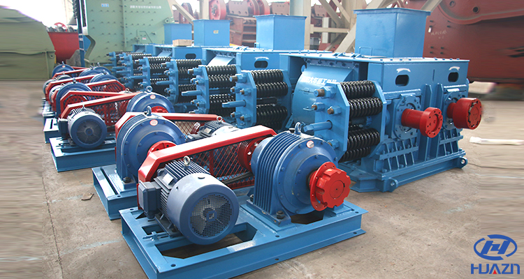 toothed roller crusher