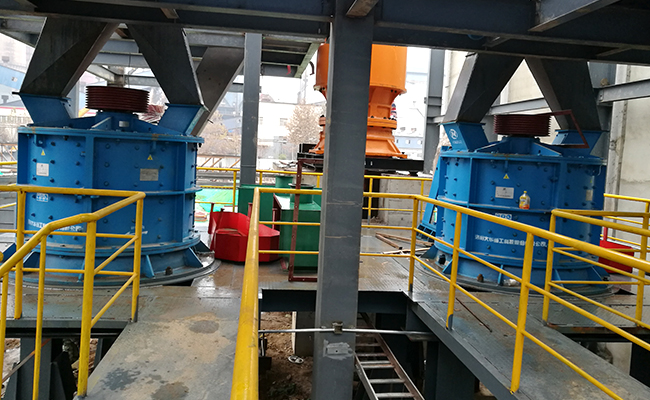 pfl compact crusher sand making machine