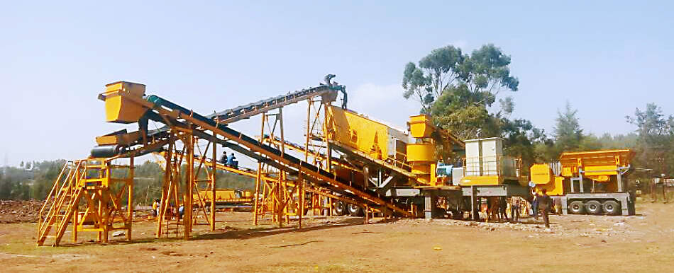 mobile crusher plant