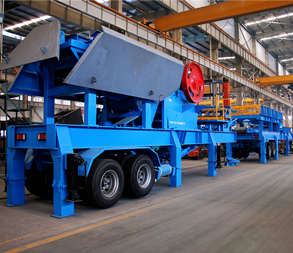 mobile crushing plant