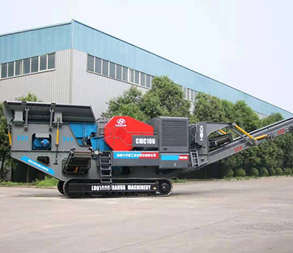 mobile jaw crushing plant