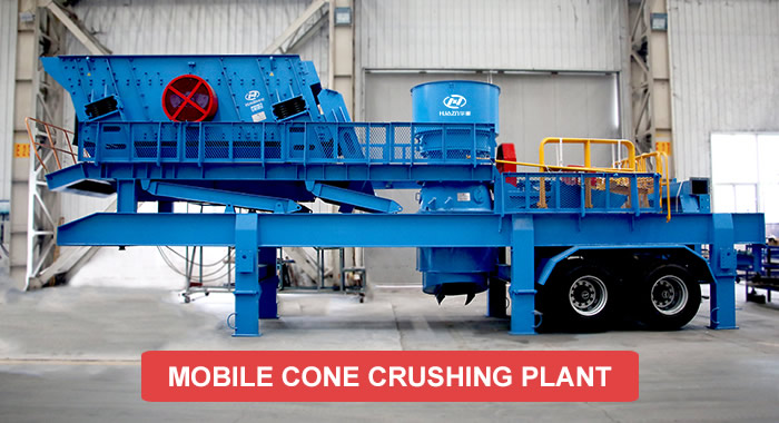 mobile cone crusher